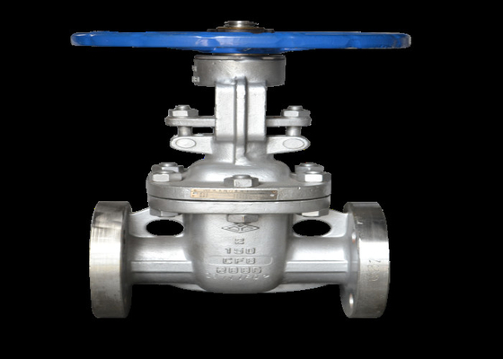 Stainless Steel API 600 Flanged Gate Valve 150LB Pressure Normal Temperature