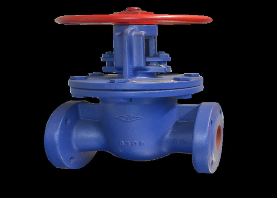GOST Cast Iron Flanged Gate Valve With Handle Full Port Lightweight