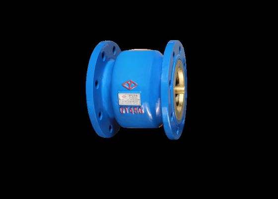 Leakproof Iron Silent Lift Check Valve Anti Erosion Flange End 1.0/1.6 Mpa