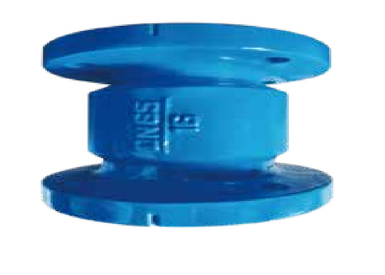 Leakproof Iron Silent Lift Check Valve Anti Erosion Flange End 1.0/1.6 Mpa
