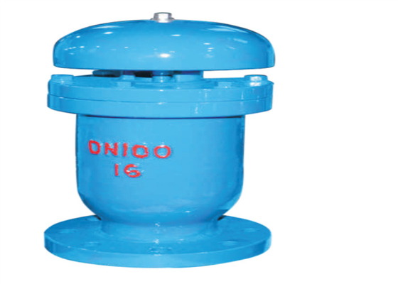 Lightweight Cast Iron Air Release Valve , Rustproof 1.0 Mpa Double Orifice Air Valve